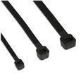 Attache-câble InLine®, Longueur 60mm, Breite 2,5mm, noir, 100 pièces-0