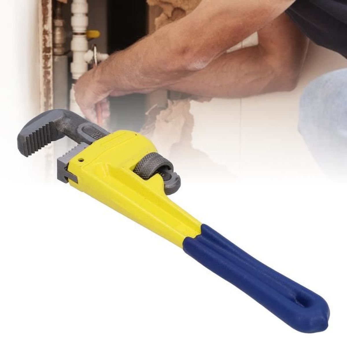 Clé à Tuyau Aluminium Reed ARW18 – 18 Pouces, Usage Intensif, état Neuf