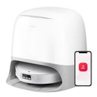 Roborock Qrevo CurvX Aspirateur Robot Laveur 22000 Pa(Curv Amélioré), Anti-enchevêtrement, Station 3.0 Thermo+, 7,98cm Fine