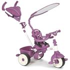 Tricycle Evolutif 4 en 1 - LITTLE TIKES - Sports Edition - Rose/Blanc - Harnais de sécurité - Ombrelle amovible