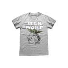 IAMS CHIEN Heroes Inc - Star Wars The Mandalorian - T-Shirt Child Sketch - (L)