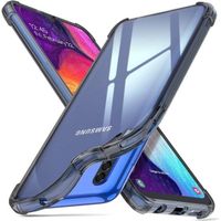 Coque Samsung A50, Clair Protecteur Housse Anti-Choc Anti-Scratch Bumper Silicone Cover Cases Bumper pour Samsung Galaxy A50(2019) 6
