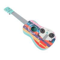 Drfeify Jouet de guitare de simulation Enfants Simulé Guitare Jouet Panda Motif Beau Son Début Instrument De jeux casse-tete