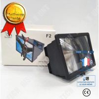 TD® Écran Loupe 3D Portable Amplificateur Vidéo HD Support Table  - NOIR