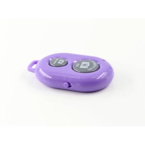 TÉLÉCOMMANDE PHOTO Violet-Bouton de télécommande sans fil Bluetooth, 