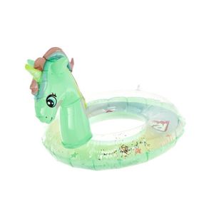 BOUÉE - BRASSARD licorne verte - Rooxin Bouée gonflable en forme de dinosaure pour bébé, anneau de natation, tube de jeu aquat