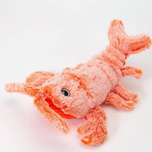 Peluche Pippi pour animaux de compagnie, jouet en forme de crevette,  longueur 22cm