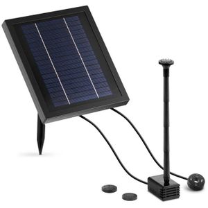 BASSIN D'EXTÉRIEUR Pompe solaire pour bassin - 250 l/h - LED 