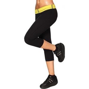 LEGGING sport minceur : corsaire 3/4 sudation sauna néoprè