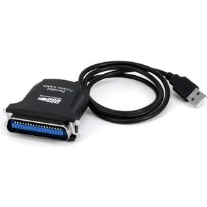 Adaptateur USB Mâle Vers DB25 Femelle - Câble Bidirectionnel Pour Imprimante Parallèle - 85cm - Compatible Windows
