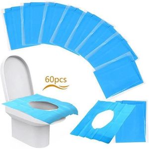 ABATTANT WC XiaoLD-ROCK 60 Pcs Protection Cuvette de Toilette 