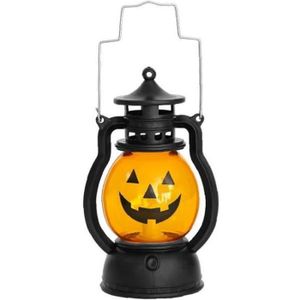 LANTERNE FANTAISIE Lampe de citrouille Halloween Lanterne décorative 
