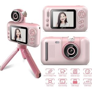 Caméra pour enfants HD 1080P caméra jouet écran de 1,5 pouces caméra pour enfants cadeaux appareil photo numérique pour 3-9 ans garçons filles enregistreur 