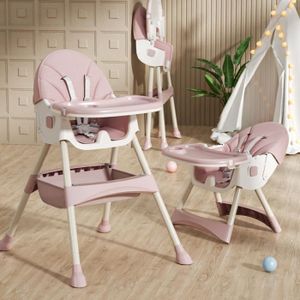 CHAISE HAUTE  Chaise haute pour bébé enfant - Hauteur réglable -