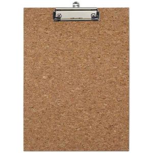 Porte-Bloc A4 WEDO Avec Porte-Stylo Et Œillet - Planche à Pince Métallique Pour Bureau, École | Noir, Polystyrène Robust