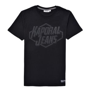 T-SHIRT T-shirt Noir Garçon Kaporal Jamy