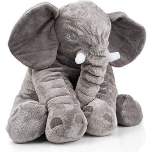 PELUCHE BUYFUN-Peluche Elephant Oreiller - 60cm éléphant G