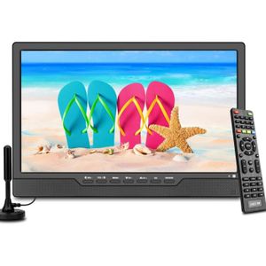 Téléviseur LCD Soyar Tv Numérique Portable Dvb-T2, Lcd 14,0 Pouces, Batterie Rechargeable, Mini Tv Freeview, Prise Usb, Télécommande, Entrée[J17]
