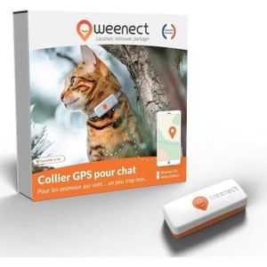 Traceur GPS à Bluetooth intelligent pour chat - Chatounette