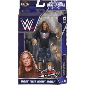 FIGURINE - PERSONNAGE Figurine articulée - WWE - Bret Hit Man Hart - 25 