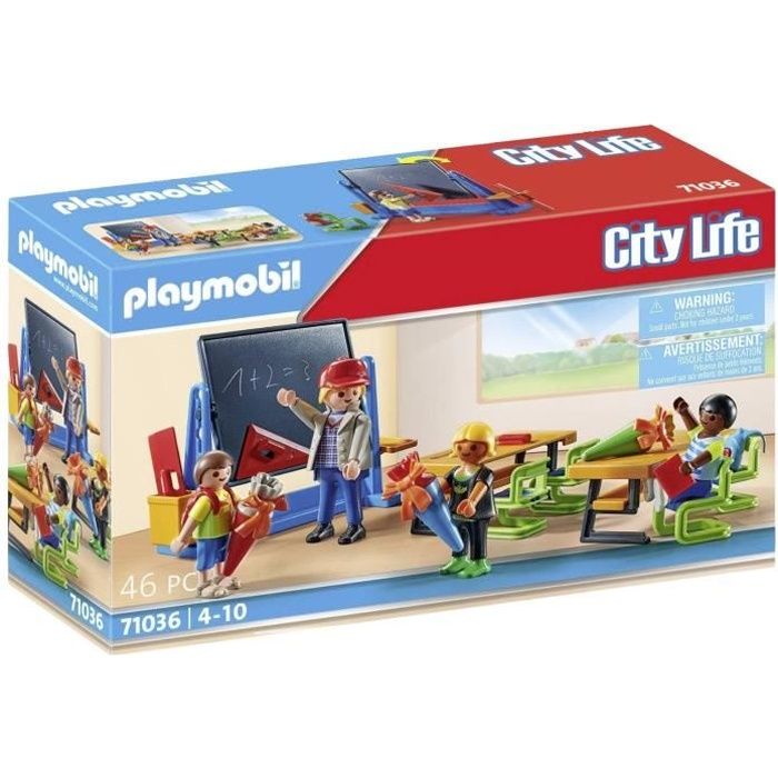 Playmobil - 5923 - Jeu De Construction - Ecole avec 3 Salles De Classe :  : Jeux et Jouets