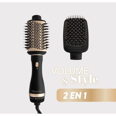 Brosse Soufflante Sèche-Cheveux 1000W MEDIA WAVE - 3 Vitesses - Neuf