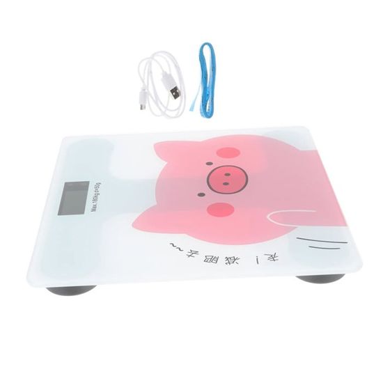 Pèse-Personne,Balance Numérique Précise Avec Rétroéclairage Led Balance