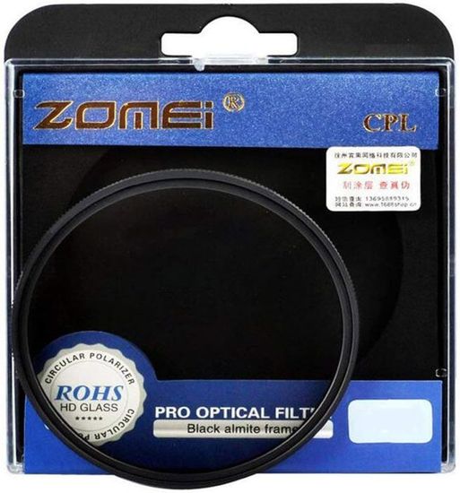 Filtre Polarissant Circulaire 72mm Pour Canon EOS R RP R5 R6 - Parfait Avec Objectif RF 24-240mm F/4-6.3 IS USM