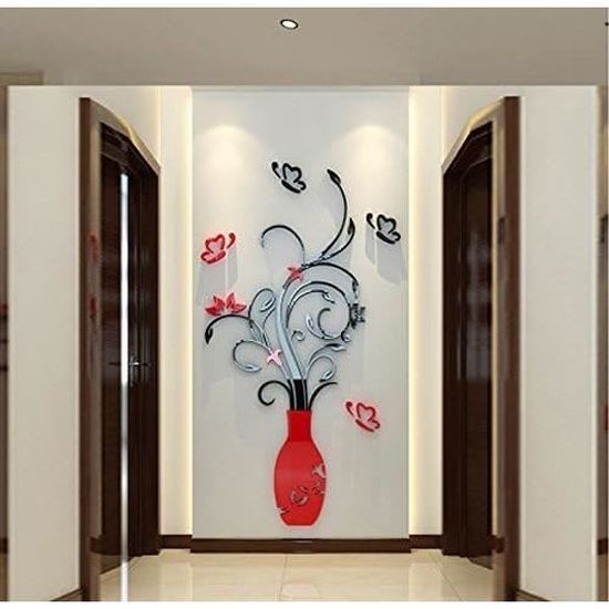 Autocollants Muraux 3D Thème Dessins Animés - Décoration Chambre Enfant 50x38.5cm