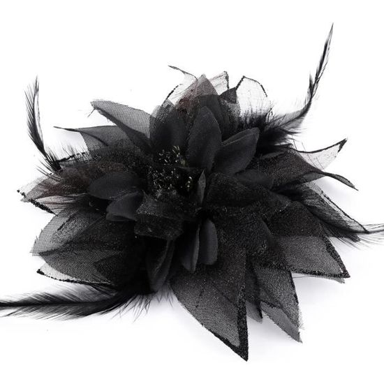 PATIKIL Broche à Fleur Rose En Soie - Pince à Cheveux Florale Artificielle Élégante Pour Mariage, Fêtes Et Chapeaux