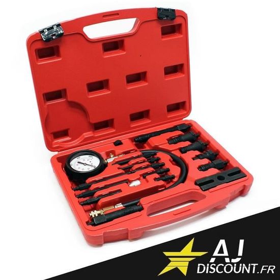 Manomètre De Cylindre Kit De Jauge De Test De Compression De Moteur À Manomètre De Cylindre Kit De Jauge De Test De Compression De Moteur À