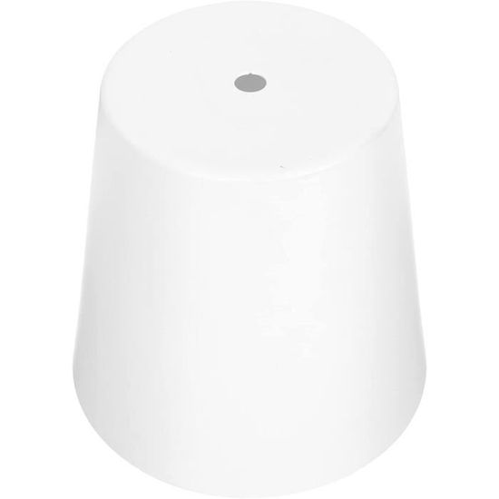 Yardwe Abat-jour En Tissu E27 Plissé Pour Lampe De Chevet