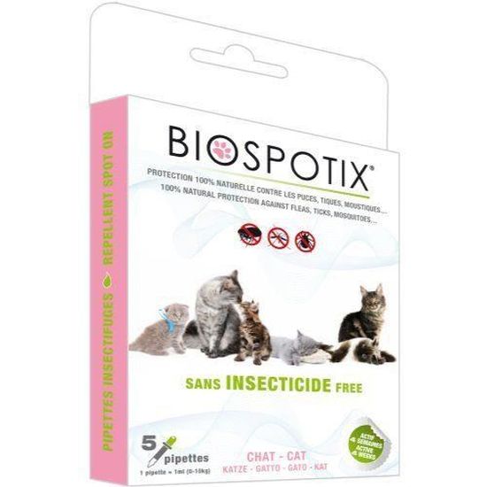 Collare Antipulci Biospotix Per Cane Taglia S - Protezione Naturale Contro Pulci E Zecche Per Cuccioli