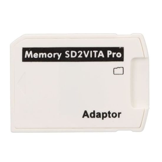 Adaptateur SD2VITA 6.0 Pour PS Vita - Permet D'utiliser Une Carte Micro SD à La Place Des Cartes Mémoire Officielles, Version Pour Firmware 3.65 - 2