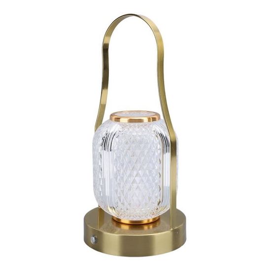 Lanterne Vintage Rechargeable ACMHNC - Effet Flamme Réaliste Pour Jardin Et Décoration