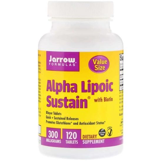 Alpha Lipoic Sustain with Biotin - 120 tabs main image 1