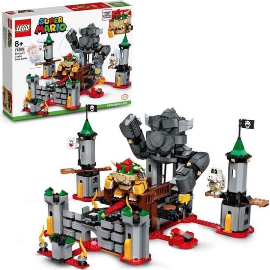 Jeu de construction - LEGO - Super Mario 71369 - Bataille du château de Bowser - 1010 pièces