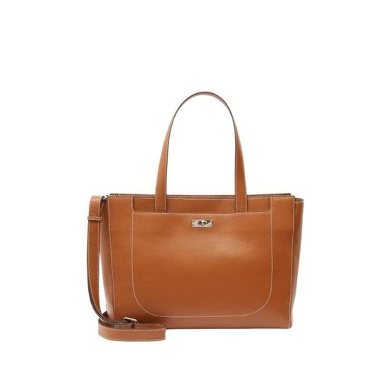 Sac Besace Mac Douglas En Cuir Marron - Taille Moyenne - Neuf Dans Son Emballage D'origine