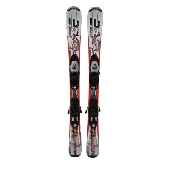 Ski Enfant TECNOPRO PULSE TEAM Rouge + Fixations ATOMIC LC5 Grip Walk, Neufs