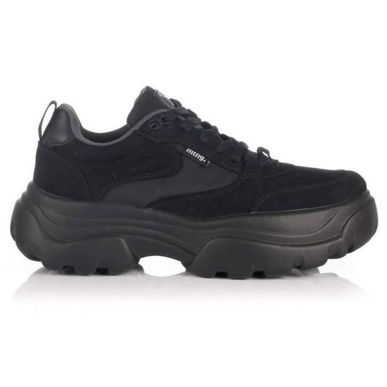 Baskets mode Rhino Femme Mtng 69557 Noir Plateforme Vegan
