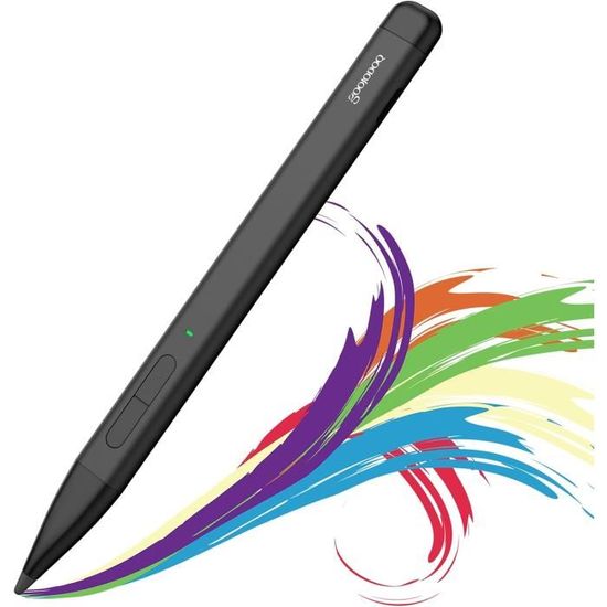 Stylet Magnétique 4096 Pression Pour Microsoft Surface Pro - Charge USB-C & Rejet De Paume