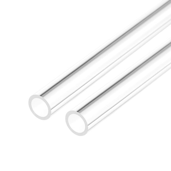 Tube Acrylique Transparent - Diamètre Ext 32mm, Int 24mm, Longueur 1m - Polycarbonate Résistant Chocs