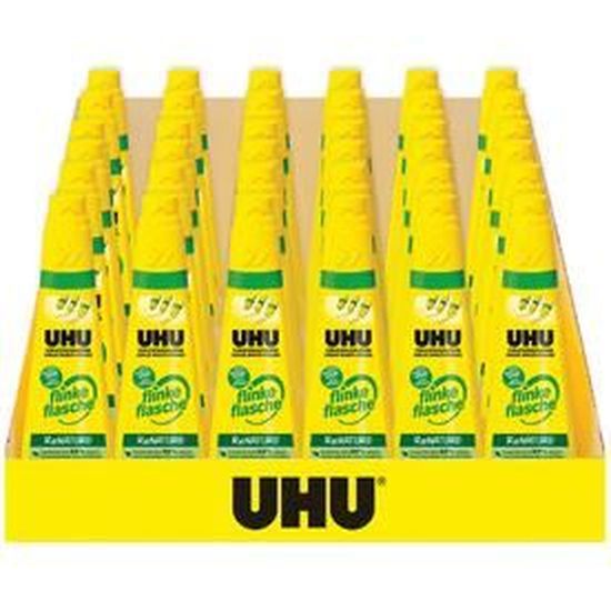 Lot De 3 Tubes De Colle Universelle UHU Tout Usage - 7 Ml, Transparente, Extra Forte