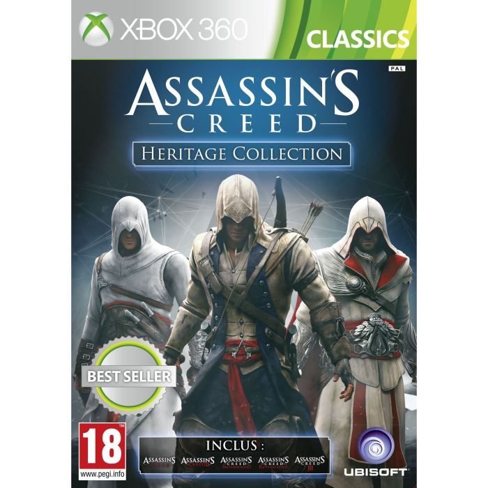 Ubisoft Assassins Creed Heritage Collection / Xbox 360