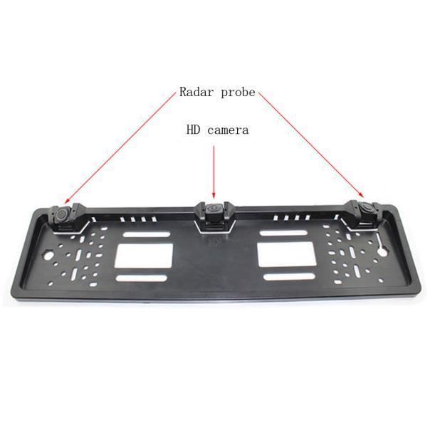 Cunibert®Nouvelle plaque d'immatriculation étanche radar caméra de recul CFF60625404