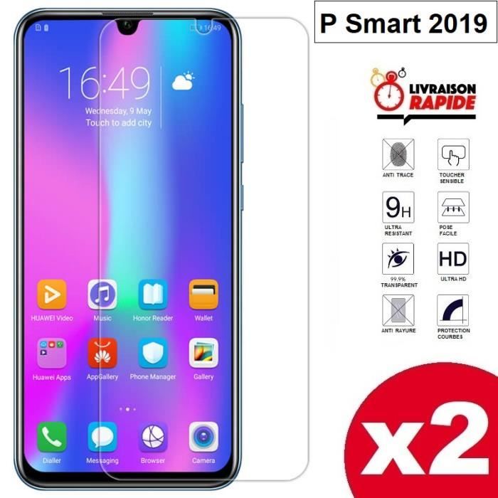 vitre protection ecran huawei P Smart 2019