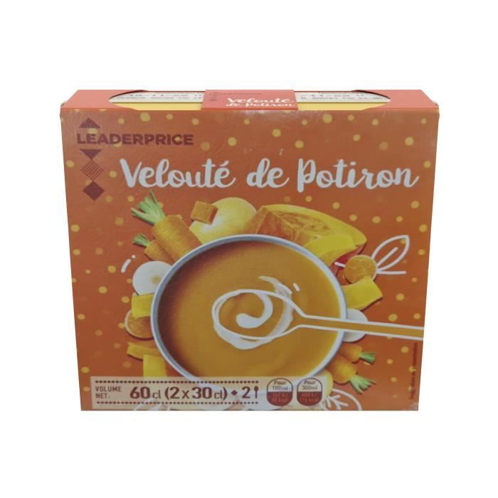 Soupe velouté de potiron - 600ml