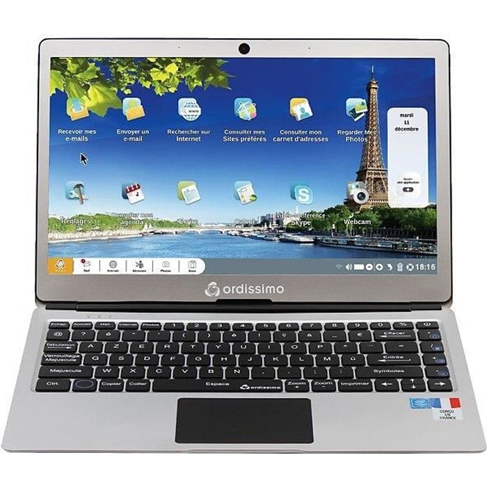 ORDISSIMO Eve 3 - PC Portable Celeron N3350 / 1.1 GHz - Ordissimo - 3 Go RAM - 32 Go Emmc