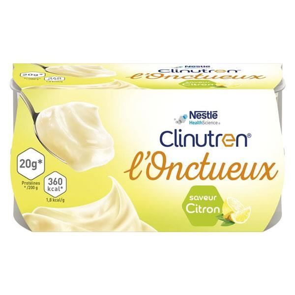 Clinutren L'Onctueux Citron 4 x 200g