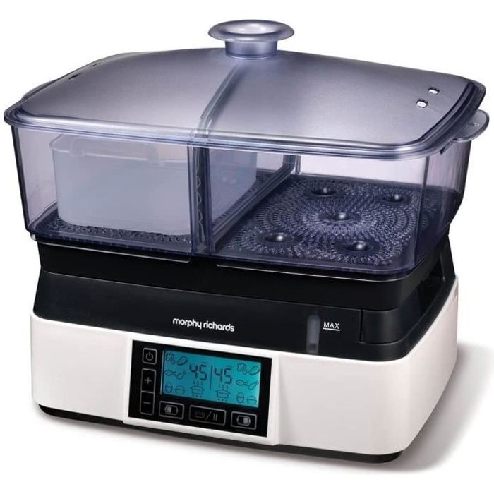 Morphy Richards M48775EE 48775 Cuit-Vapeur Intellisteam Compact Blanc 1600 W